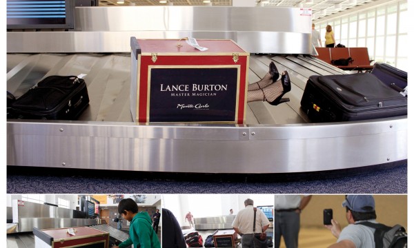 Lance Burton Airport trunk Creative Criminals