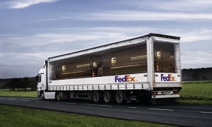 UPS uses Fedex as transportation