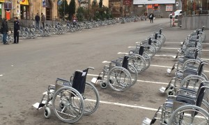 Parking Wheelchairs