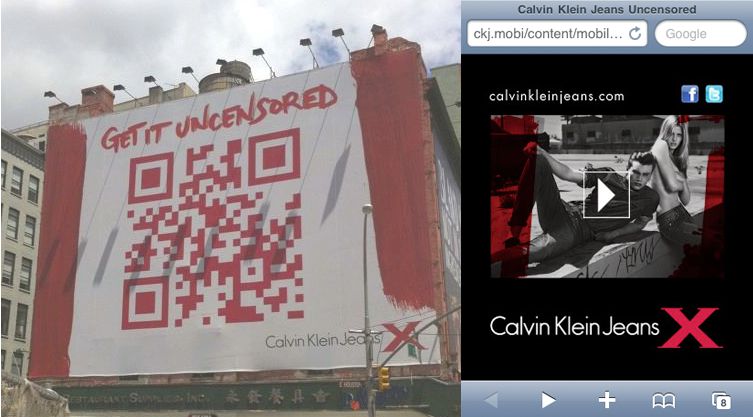 Calvin Klein: QR-Hotness - Creative Criminals