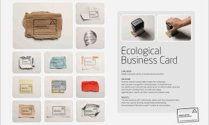Ecological Business Cards