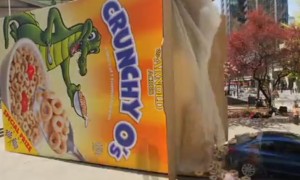 Giant Cereal Box