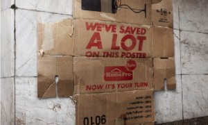 Uses boxes instead of posters