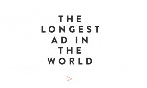 The longest ad in the world