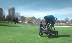 Baby Stroller Test-Ride