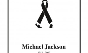 Michael Jackson Black Ribbon