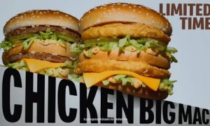 Chicken Big Mac Launch