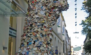 Book sculpture